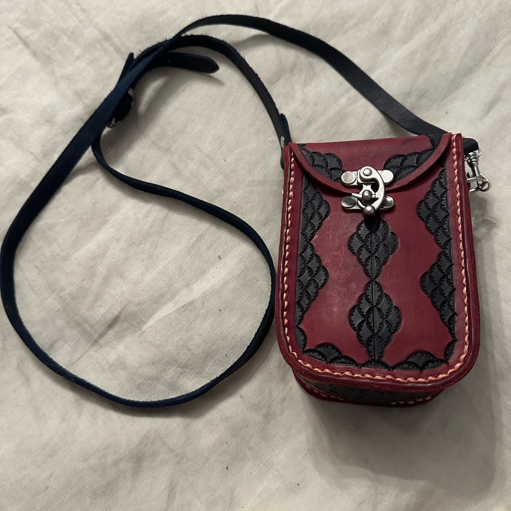 Handmade Nubuck Leather Purse